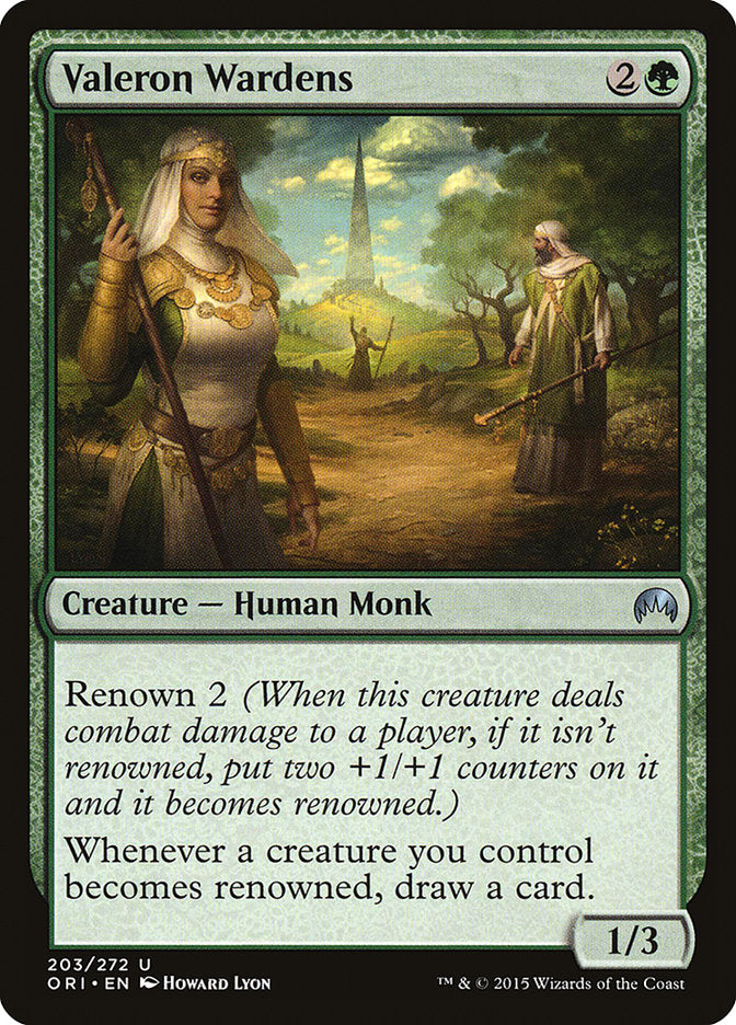 Valeron Wardens [Magic Origins] | Gate City Games LLC