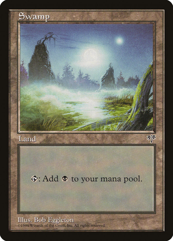 Swamp (Moon) [Mirage] | Gate City Games LLC