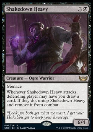 Shakedown Heavy (Promo Pack) [Streets of New Capenna Promos] | Gate City Games LLC