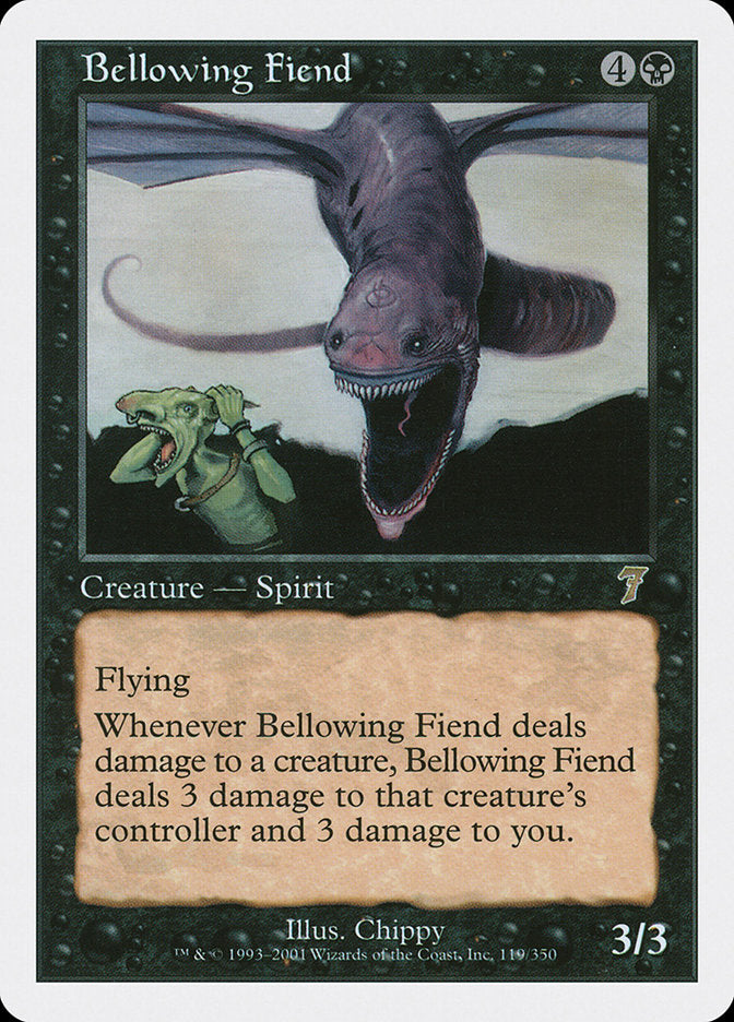 Bellowing Fiend [Seventh Edition] | Gate City Games LLC