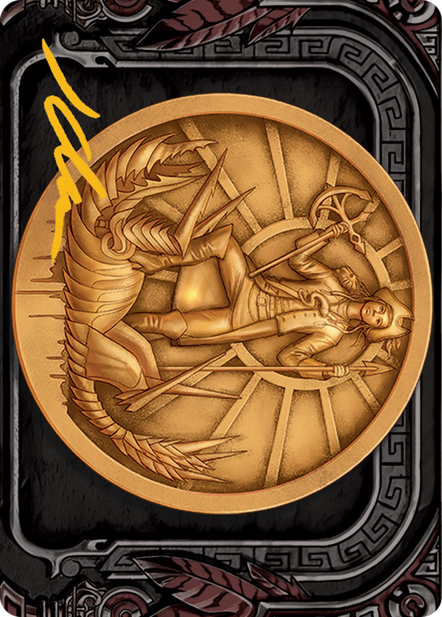 Captain Lannery Storm Art Card (Gold-Stamped Signature) [March of the Machine Art Series] | Gate City Games LLC