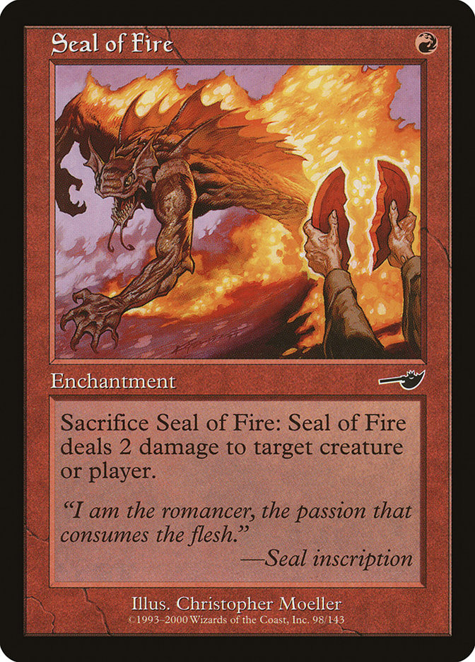 Seal of Fire [Nemesis] | Gate City Games LLC