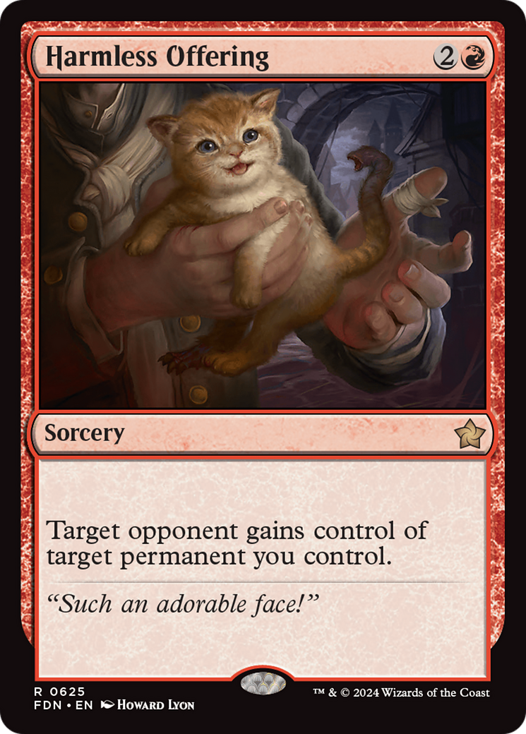 Harmless Offering [Foundations] | Gate City Games LLC