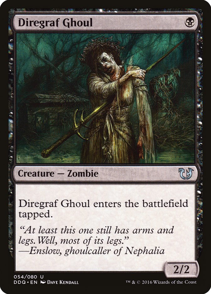 Diregraf Ghoul [Duel Decks: Blessed vs. Cursed] | Gate City Games LLC