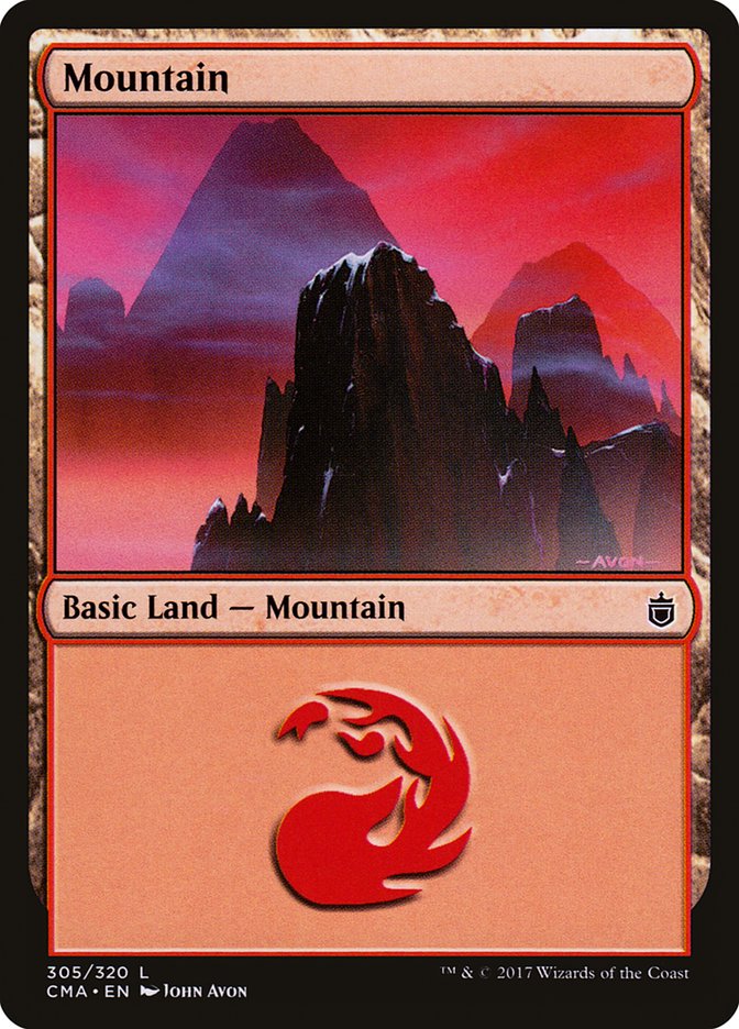 Mountain (305) [Commander Anthology] | Gate City Games LLC