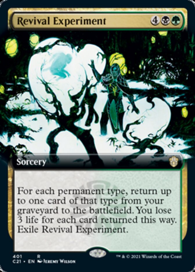 Revival Experiment (Extended Art) [Commander 2021] | Gate City Games LLC