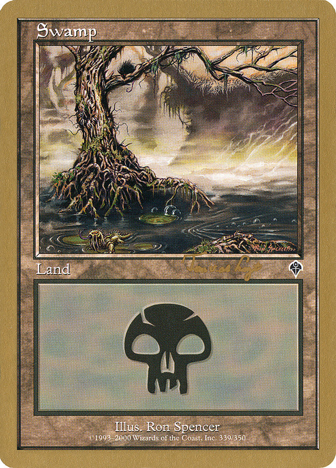 Swamp (tvdl339) (Tom van de Logt) [World Championship Decks 2001] | Gate City Games LLC