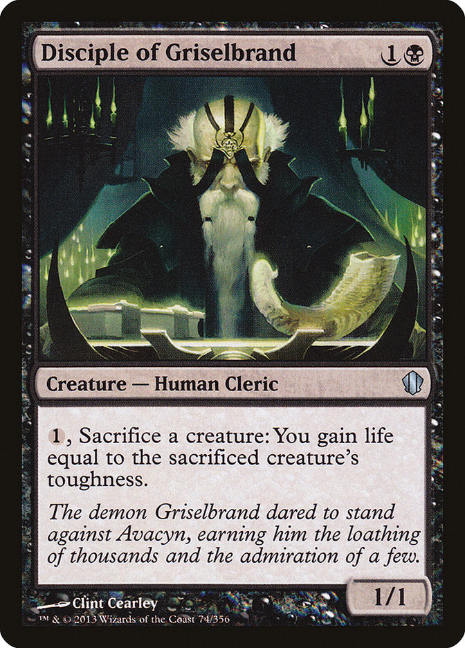Disciple of Griselbrand [Commander 2013] | Gate City Games LLC