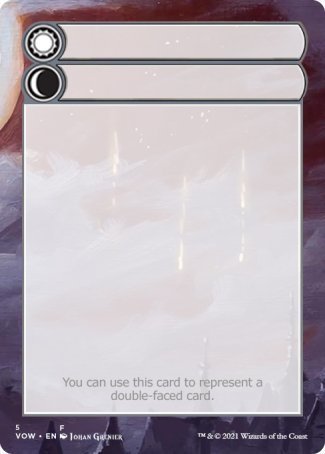 Helper Card (5/9) [Innistrad: Crimson Vow Tokens] | Gate City Games LLC