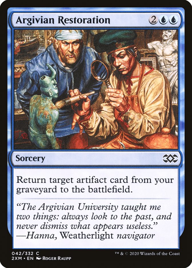 Argivian Restoration [Double Masters] | Gate City Games LLC