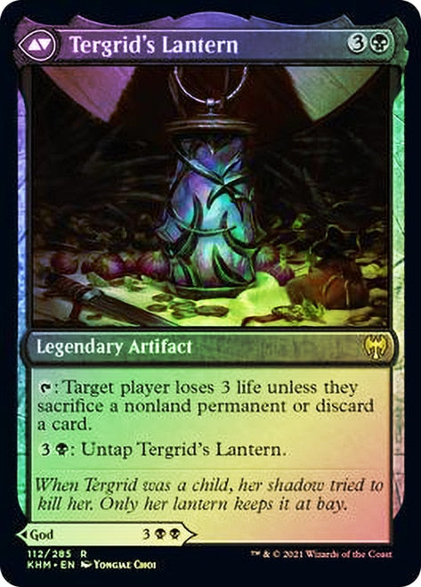 Tergrid, God of Fright // Tergrid's Lantern [Kaldheim Prerelease Promos] | Gate City Games LLC