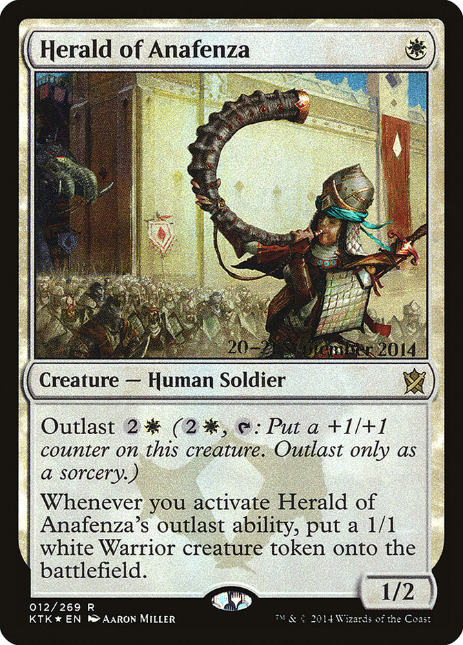 Herald of Anafenza [Khans of Tarkir Prerelease Promos] | Gate City Games LLC