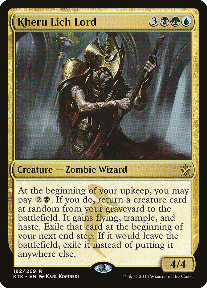 Kheru Lich Lord [Khans of Tarkir] | Gate City Games LLC