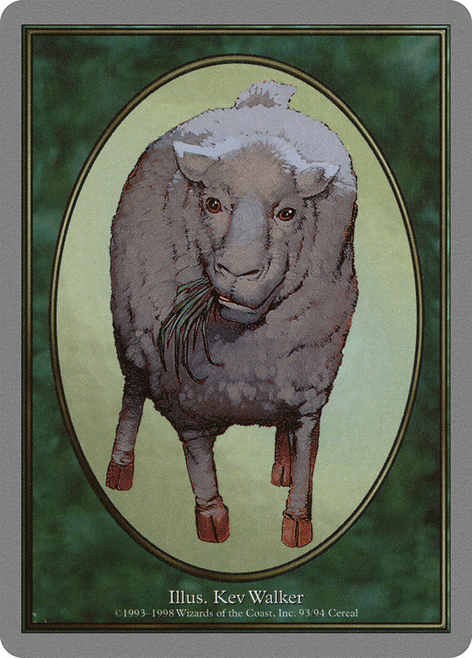 Sheep Token [Unglued Tokens] | Gate City Games LLC