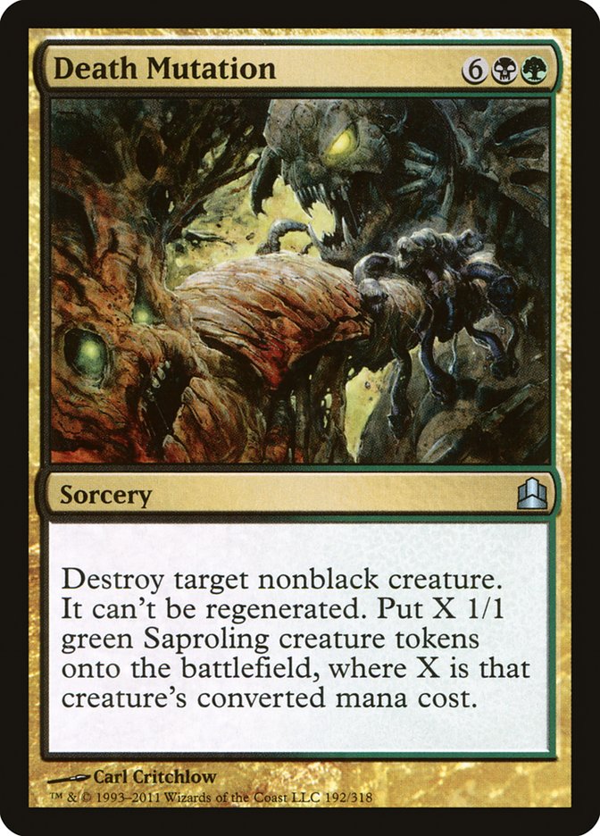 Death Mutation [Commander 2011] | Gate City Games LLC