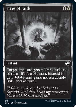 Flare of Faith [Innistrad: Double Feature] | Gate City Games LLC