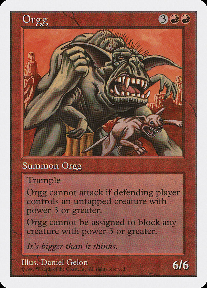 Orgg [Fifth Edition] | Gate City Games LLC