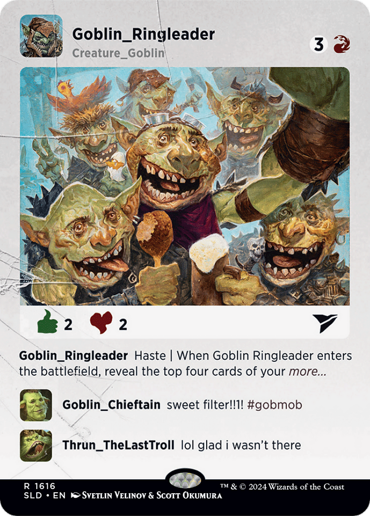 Goblin Ringleader [Secret Lair Drop Series] | Gate City Games LLC
