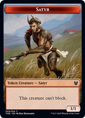 Satyr // Goblin Construct Double-Sided Token [Challenger Decks 2021 Tokens] | Gate City Games LLC
