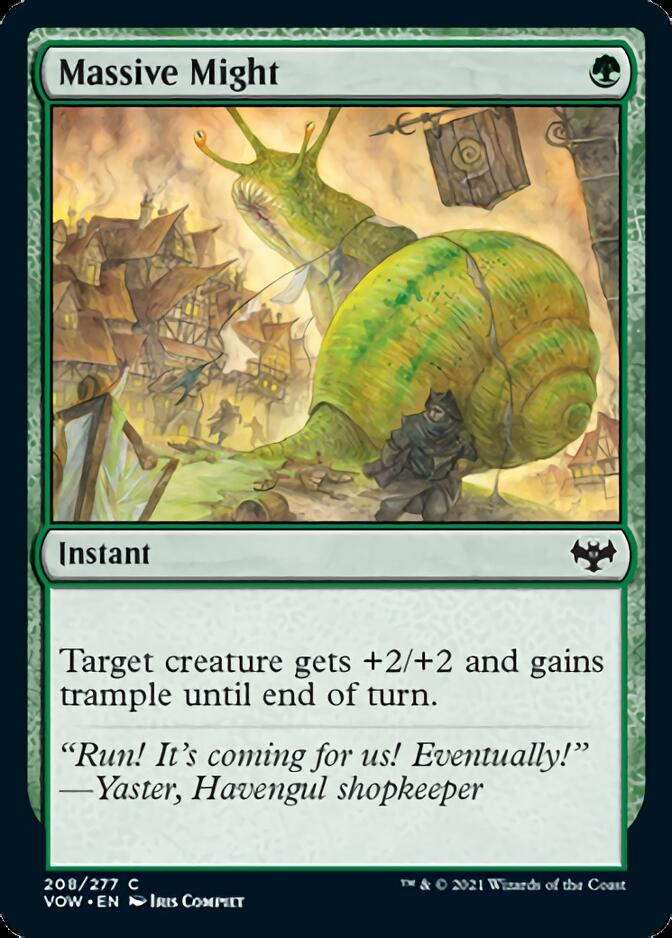 Massive Might [Innistrad: Crimson Vow] | Gate City Games LLC