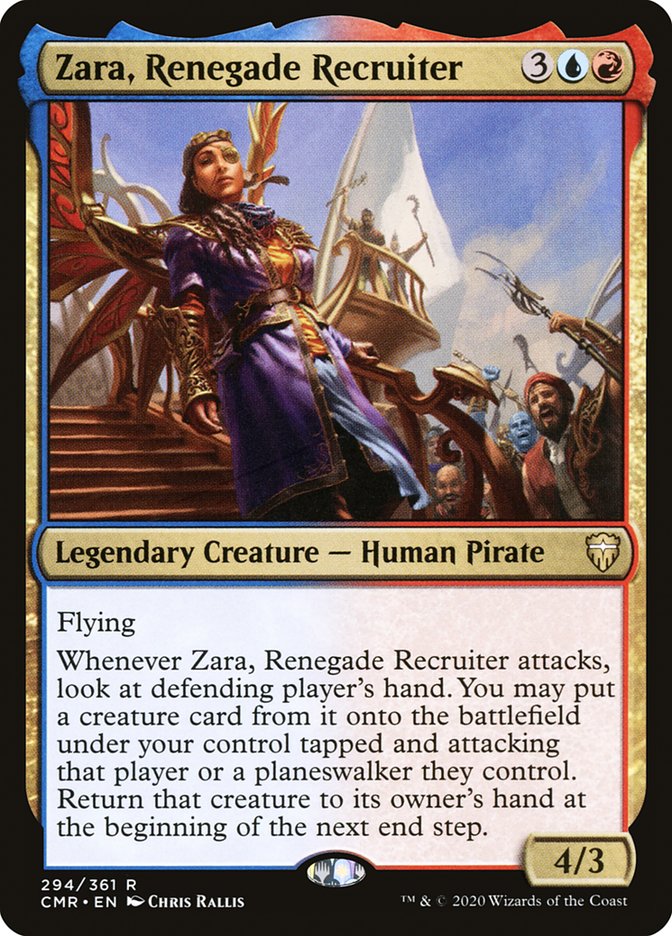 Zara, Renegade Recruiter [Commander Legends] | Gate City Games LLC