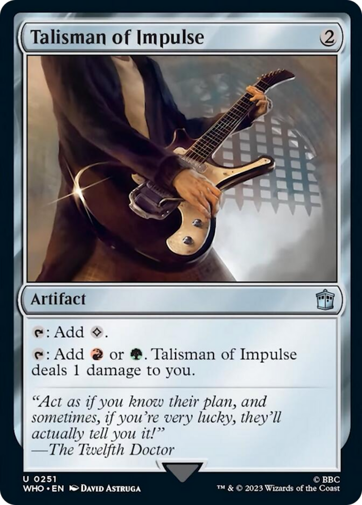 Talisman of Impulse [Doctor Who] | Gate City Games LLC