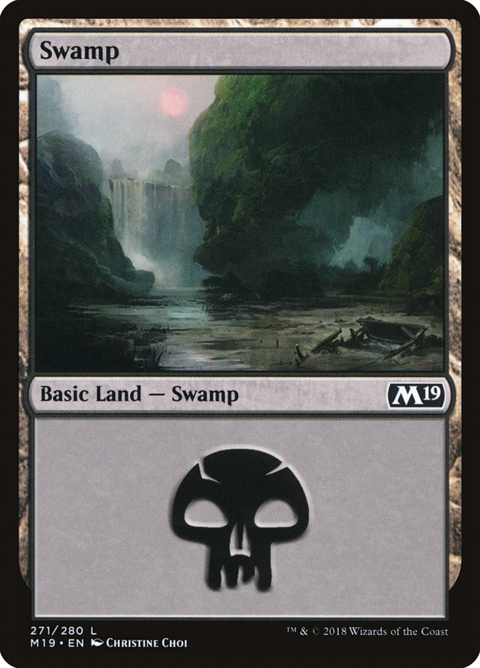 Swamp (271) [Core Set 2019] | Gate City Games LLC