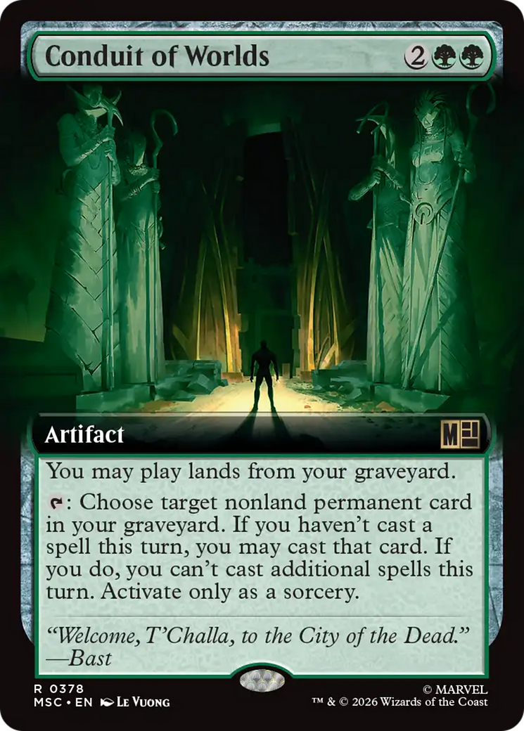 Conduit of Worlds (Extended Art) [Marvel Super Heroes Commander] | Gate City Games LLC