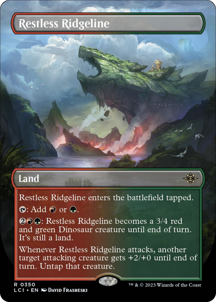 Restless Ridgeline (Borderless) [The Lost Caverns of Ixalan] | Gate City Games LLC