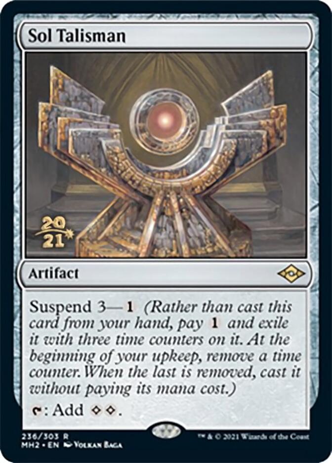 Sol Talisman [Modern Horizons 2 Prerelease Promos] | Gate City Games LLC
