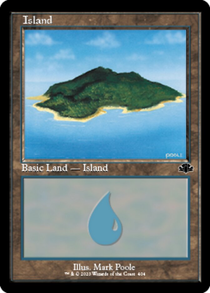 Island (404) (Retro) [Dominaria Remastered] | Gate City Games LLC
