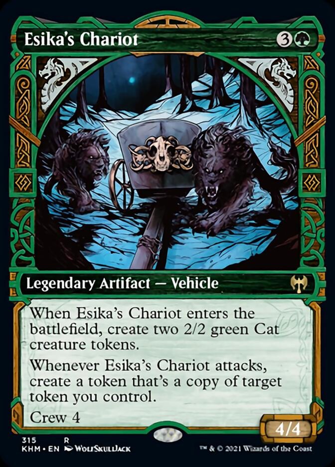 Esika's Chariot (Showcase) [Kaldheim] | Gate City Games LLC