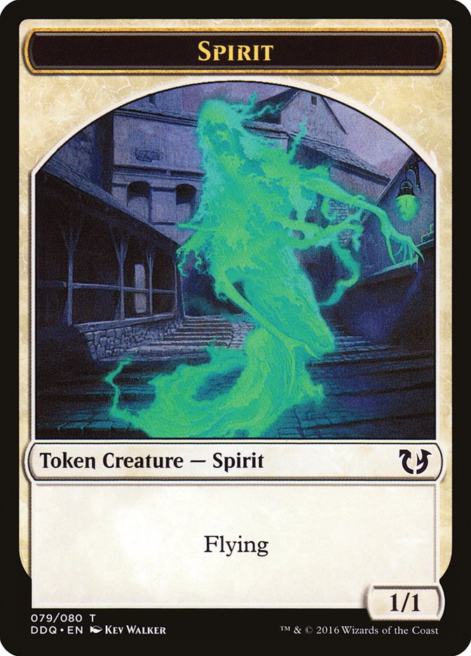 Spirit Token [Duel Decks: Blessed vs. Cursed] | Gate City Games LLC