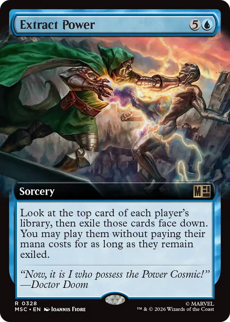 Extract Power (Extended Art) [Marvel Super Heroes Commander] | Gate City Games LLC