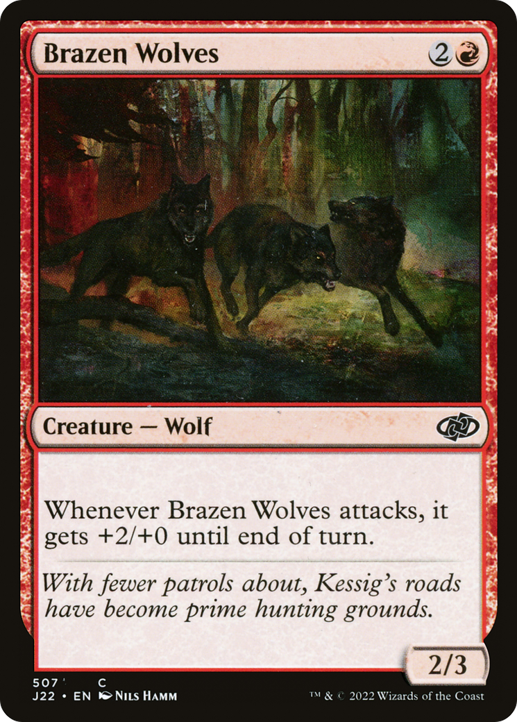 Brazen Wolves [Jumpstart 2022] | Gate City Games LLC