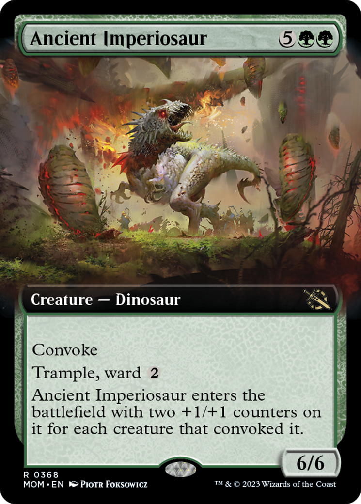 Ancient Imperiosaur (Extended Art) [March of the Machine] | Gate City Games LLC