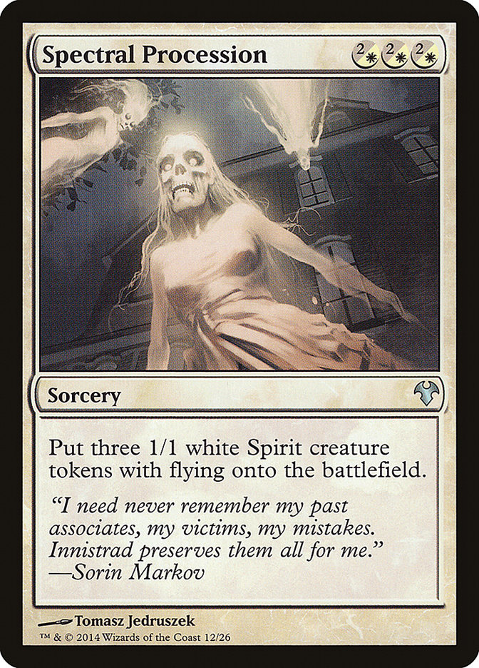 Spectral Procession [Modern Event Deck 2014] | Gate City Games LLC