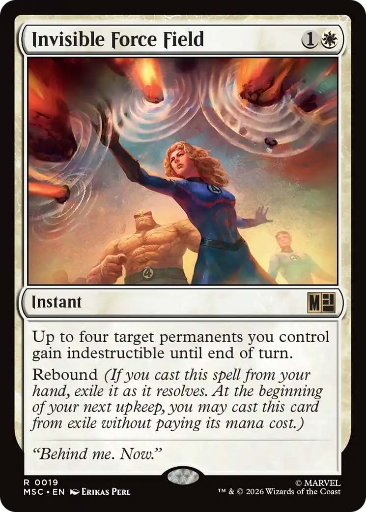Invisible Force Field [Marvel Super Heroes Commander] | Gate City Games LLC