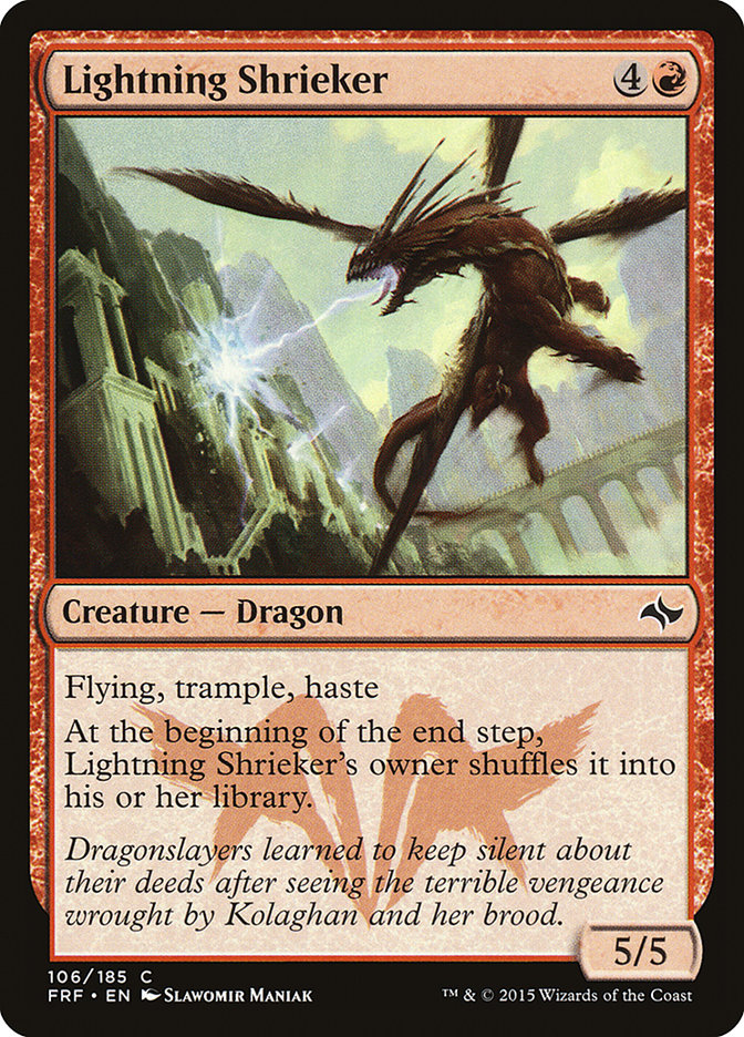 Lightning Shrieker [Fate Reforged] | Gate City Games LLC