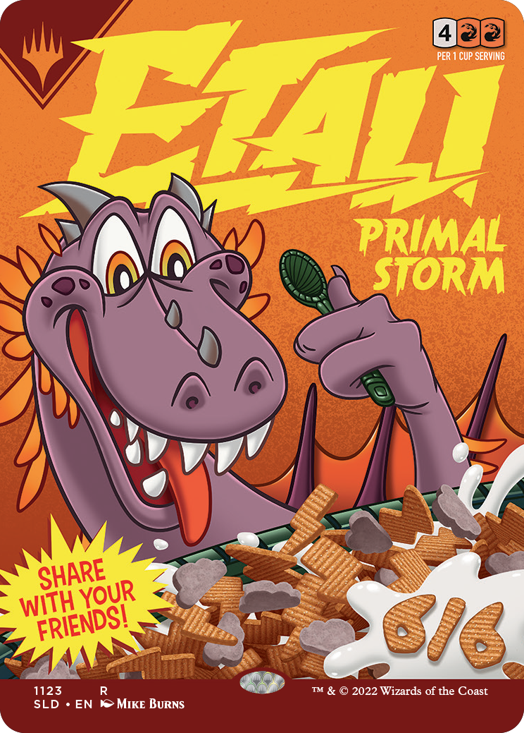 Etali, Primal Storm (Borderless) [Secret Lair Drop Series] | Gate City Games LLC