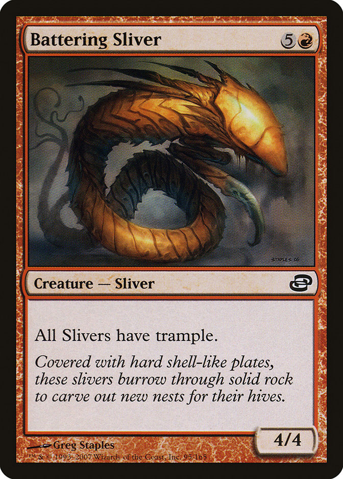 Battering Sliver [Planar Chaos] | Gate City Games LLC