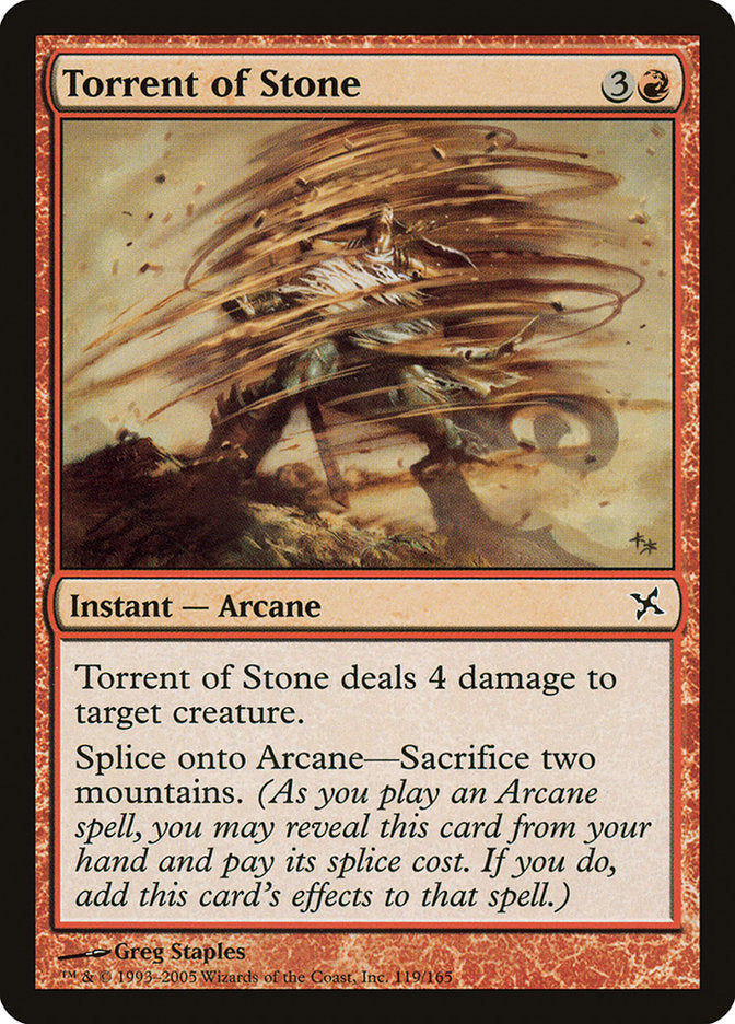 Torrent of Stone [Betrayers of Kamigawa] | Gate City Games LLC