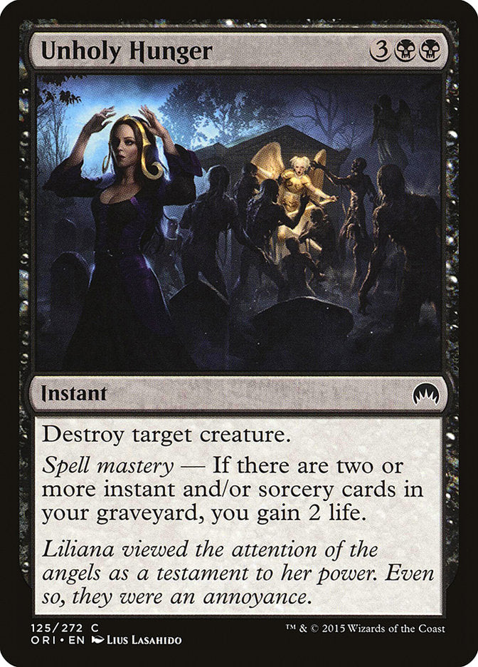 Unholy Hunger [Magic Origins] | Gate City Games LLC