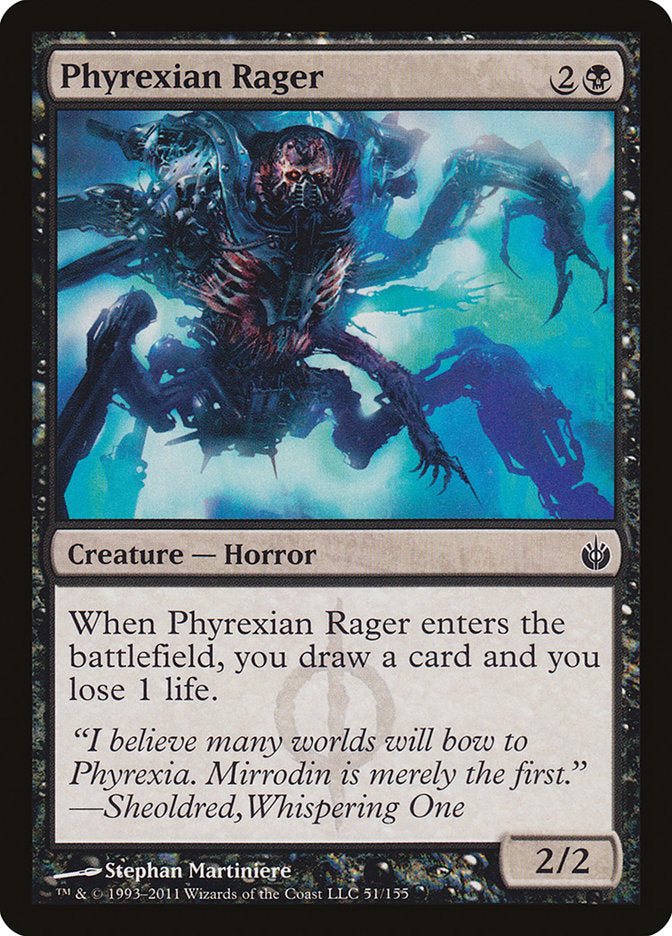 Phyrexian Rager [Mirrodin Besieged] | Gate City Games LLC