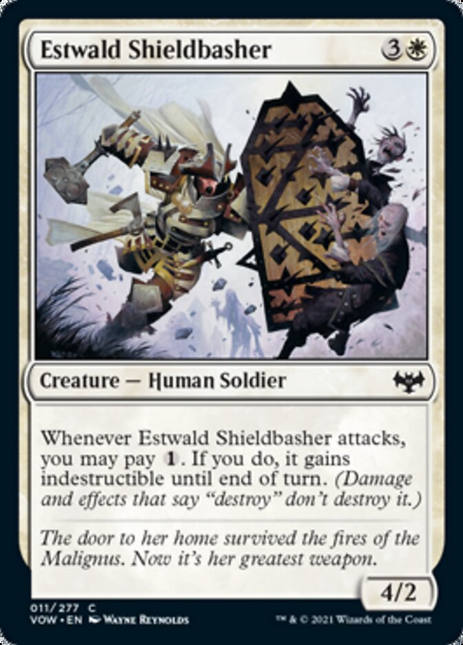 Estwald Shieldbasher [Innistrad: Crimson Vow] | Gate City Games LLC