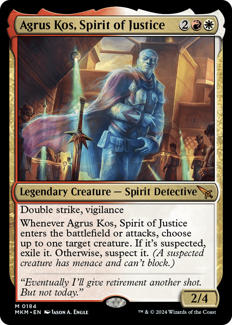 Agrus Kos, Spirit of Justice [Murders at Karlov Manor] | Gate City Games LLC