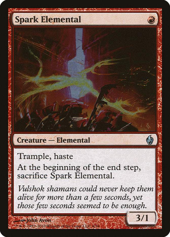 Spark Elemental [Premium Deck Series: Fire and Lightning] | Gate City Games LLC