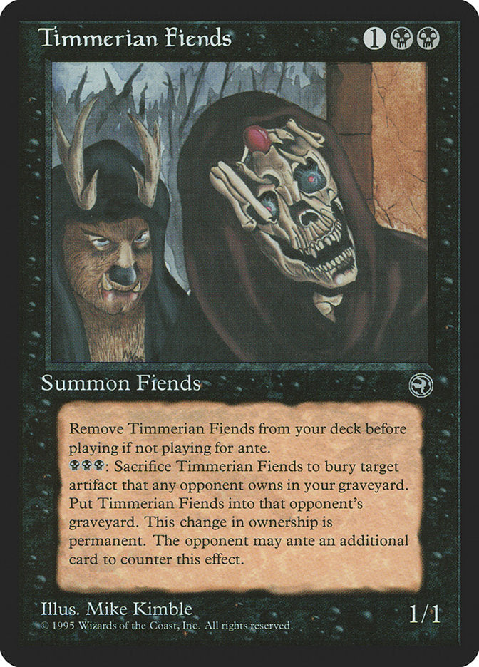 Timmerian Fiends [Homelands] | Gate City Games LLC