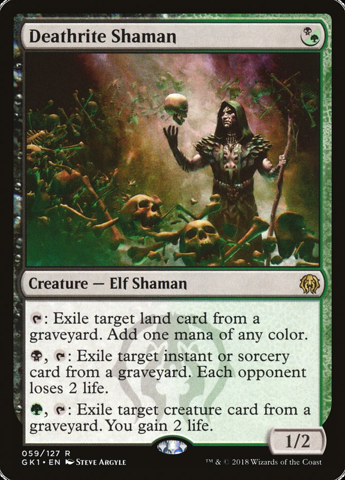 Deathrite Shaman [Guilds of Ravnica Guild Kit] | Gate City Games LLC