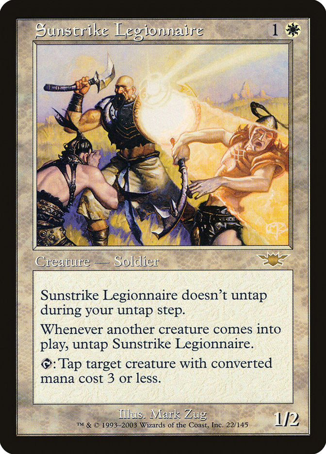 Sunstrike Legionnaire [Legions] | Gate City Games LLC